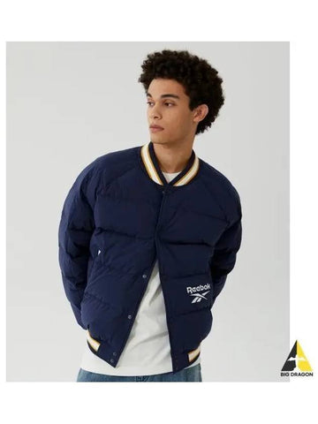 Varsity Stadium Padding Jumper Navy - REEBOK - BALAAN 1