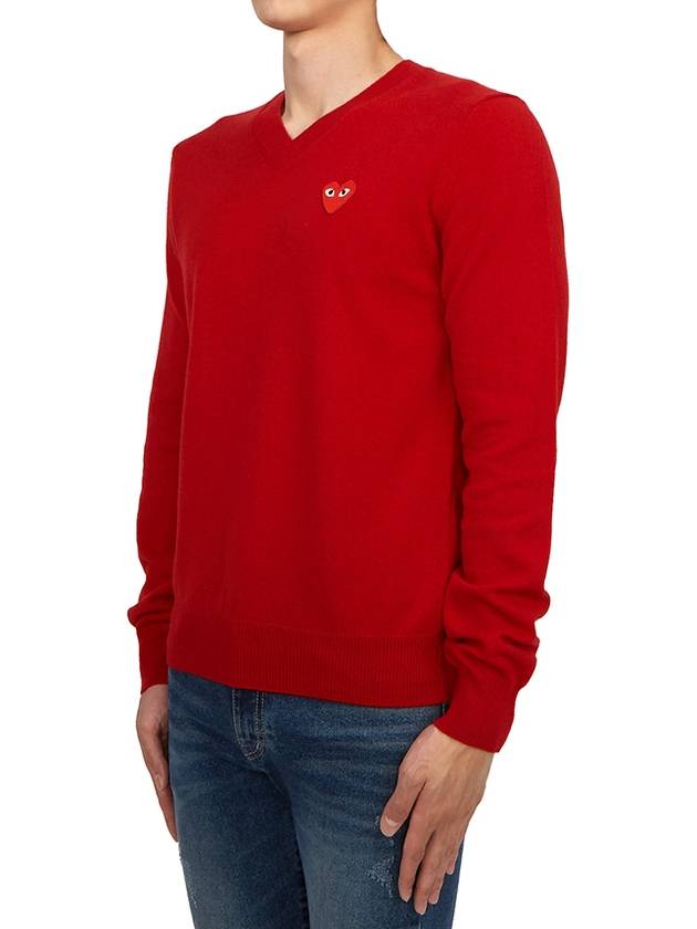 Redwappen Men's Knit AZ N002 051 5 - COMME DES GARCONS - BALAAN 3