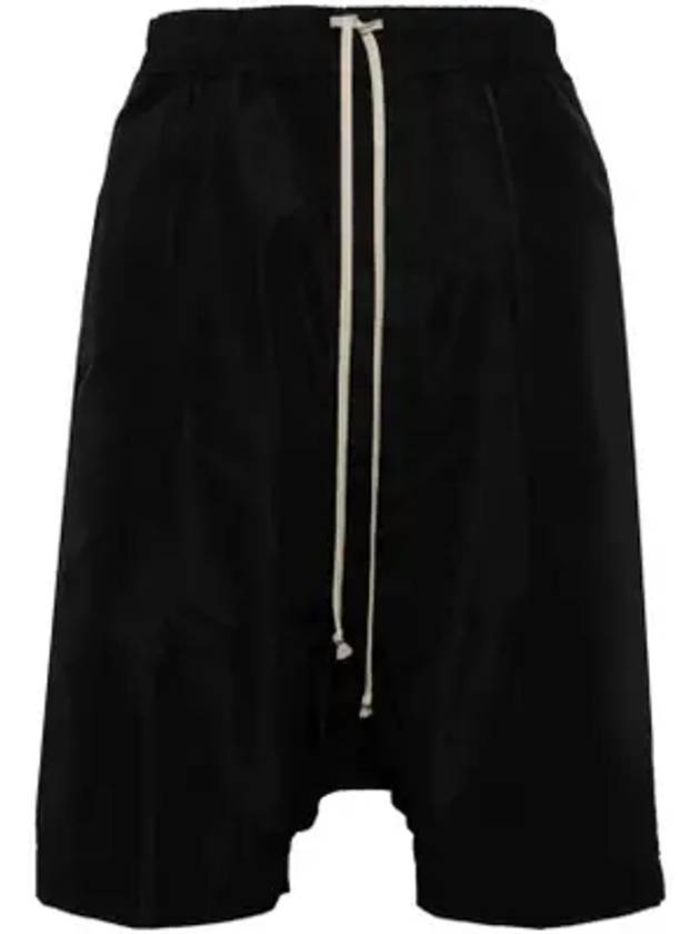 drawstring shorts black - RICK OWENS - BALAAN 1