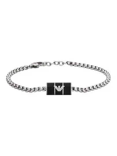 EGS2920040 Essential Chain Stainless Steel Bracelet - EMPORIO ARMANI - BALAAN 2