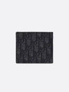 Wallet Black  Oblique Jacquard - DIOR - BALAAN 3