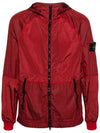 Nylon Metal Windbreaker Red - STONE ISLAND - BALAAN 2