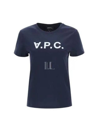 Standard Grand VPC Short Sleeve T-Shirt Navy - A.P.C. - BALAAN 2