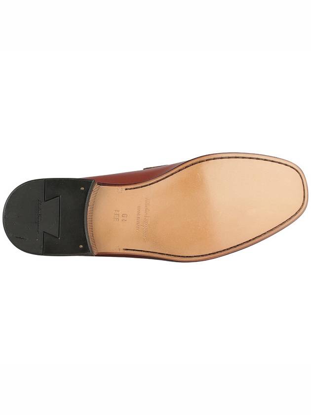 Salvatore Gancini Ornament Loafer Brown - SALVATORE FERRAGAMO - 10