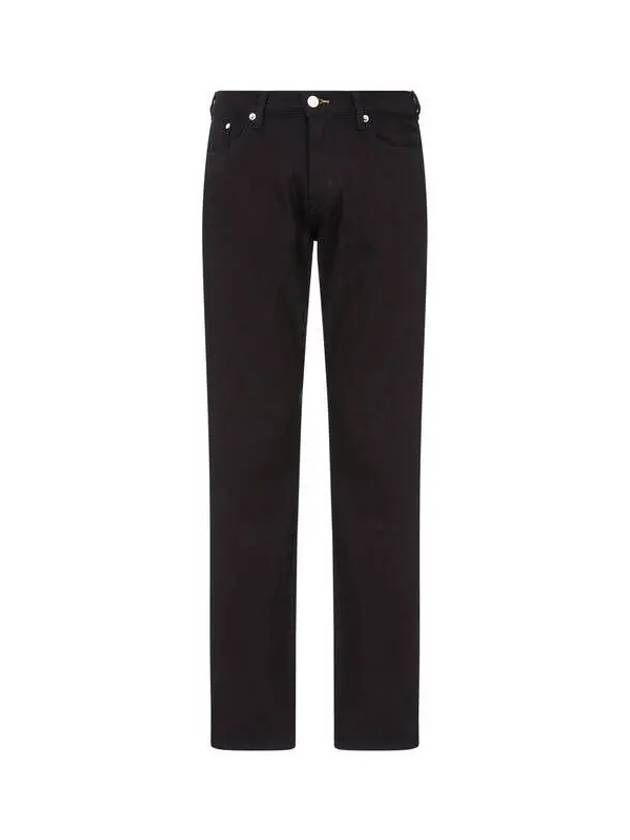 PS Easy Tapered Denim Pants Black - PAUL SMITH - BALAAN 1