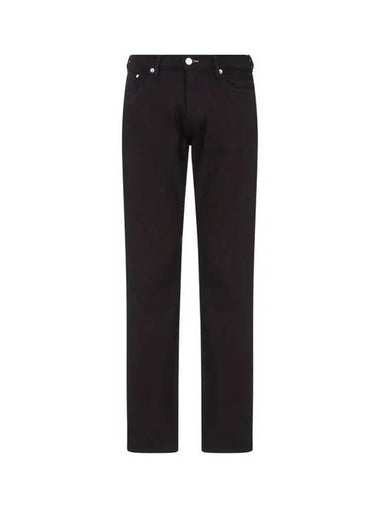 PS Easy Tapered Denim Pants Black - PAUL SMITH - BALAAN 1