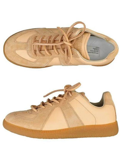 Women's Replica Low Top Sneakers All Beige - MAISON MARGIELA - BALAAN 2