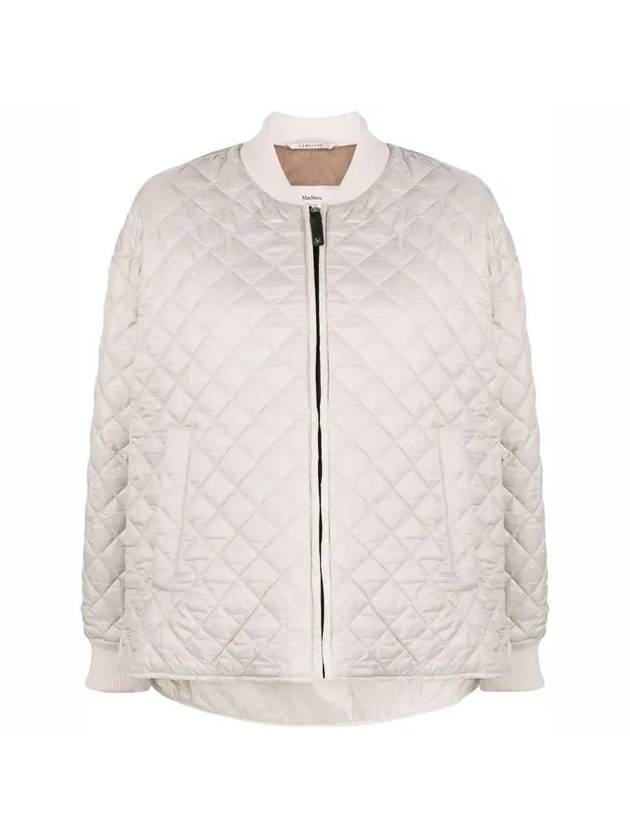 Maya Quilded Bomber Jacket Ice - MAX MARA - BALAAN 1