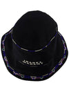 24SS HALENA logo embroidered bucket hat black CU049XFA B1C11A 01BK - ISABEL MARANT - BALAAN 3