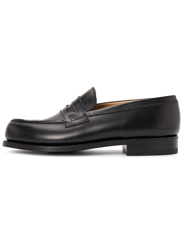 Leather Loafers Black - J.M. WESTON - BALAAN 5