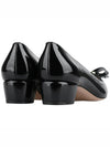 Vara Bow Patent Pumps Black - SALVATORE FERRAGAMO - BALAAN 6