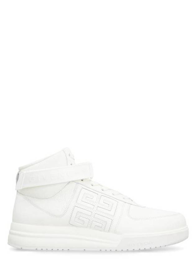 G4 Leather High Top Sneakers White - GIVENCHY - BALAAN 2