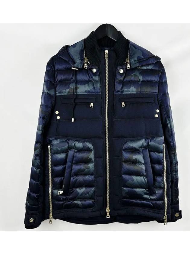 Camo Padding Blue - BALMAIN - BALAAN 3