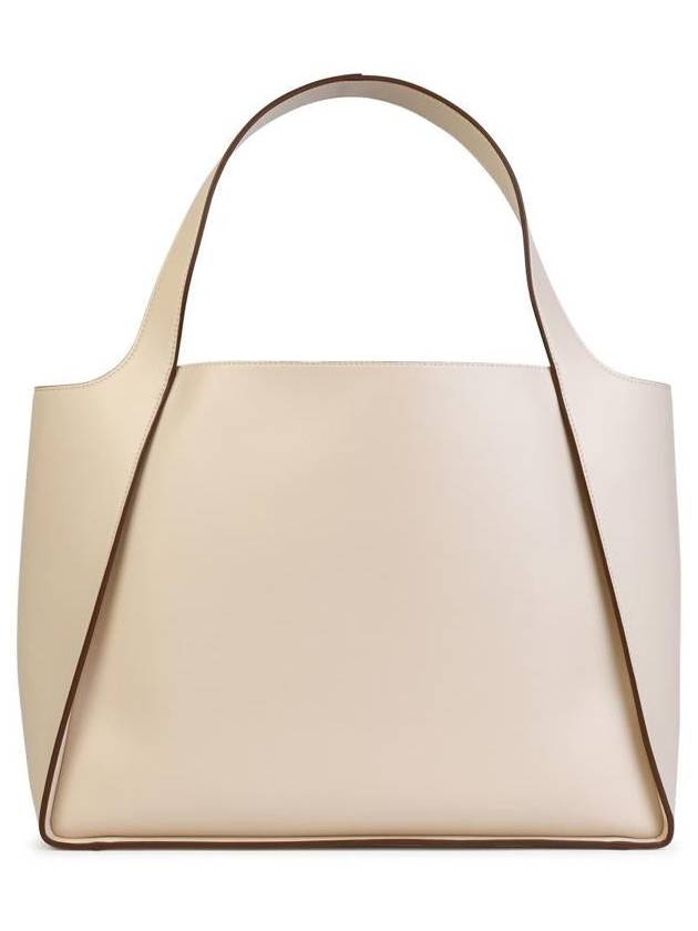 Stella Logo Tote Bag Pure White - STELLA MCCARTNEY - BALAAN 4