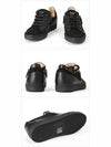 Giuseppe Zanotti Black Velvet Sneakers RW70002 NERO - ISABEL MARANT - BALAAN 3