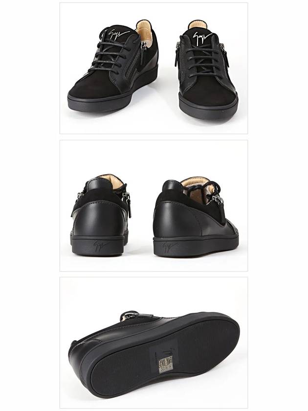 Giuseppe Zanotti Black Velvet Sneakers RW70002 NERO - ISABEL MARANT - BALAAN 3