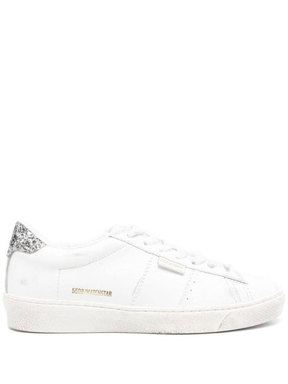 Matchstar Glitter Low Top Sneakers White - GOLDEN GOOSE - BALAAN 2