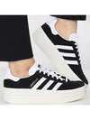 Women's Gazelle Bold Low Top Sneakers Black - ADIDAS - BALAAN 2