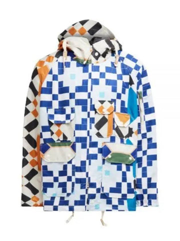 Atlantic Parka Multi Color Poly IslAMI amic Stripe MP198 ST021 Islamic - ENGINEERED GARMENTS - BALAAN 1