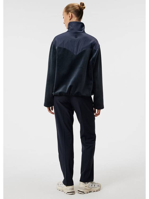 Showcase High Neck Zip-Up Jacket Navy - J.LINDEBERG - BALAAN 4