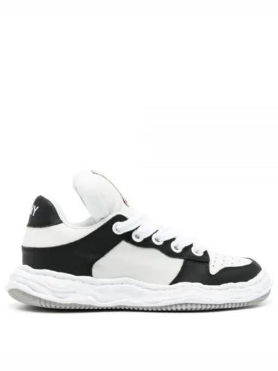 OG Sole Leather Low Top Sneakers Black - MIHARA YASUHIRO - BALAAN 2