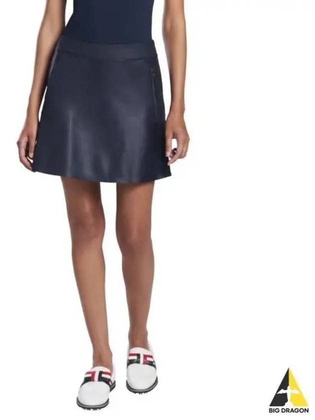 Women's Effortless Golf Skirt Twilight Navy - G/FORE - BALAAN 2