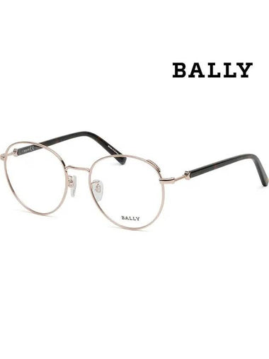 Glasses frame BY5046H 028 round glasses men women gold frame - BALLY - BALAAN 1