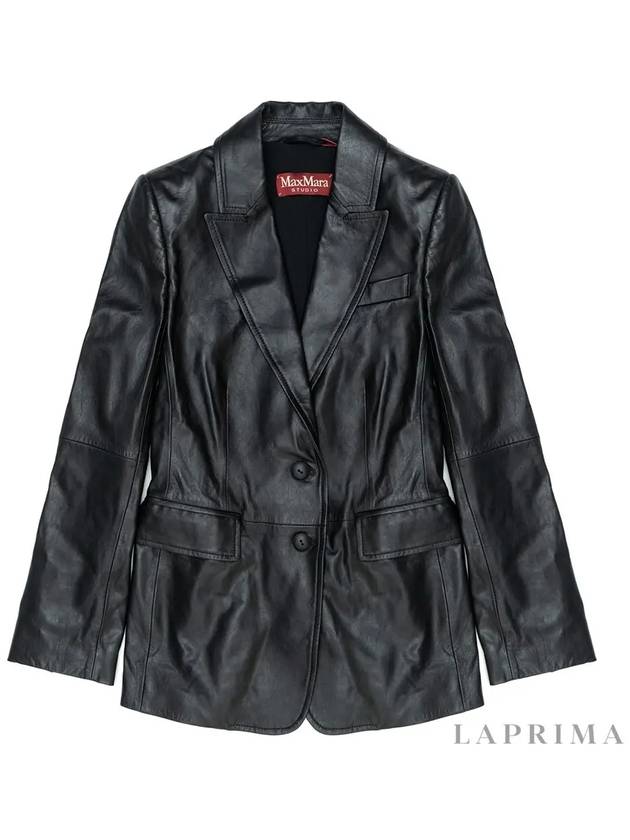 Studio Leather Jacket OSCURI 003 - MAX MARA - BALAAN 1