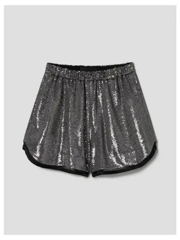 Sequin layered shorts gray domestic product GM0024021316676 - JUUN.J - BALAAN 1