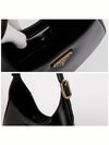 Medium Leather Shoulder Bag Black - PRADA - BALAAN 6