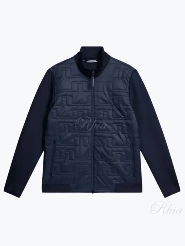 Men's Quilt Hybrid Jacket Navy - J.LINDEBERG - BALAAN 2