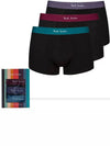 Signature Logo Cotton Briefs Black 3-Pack - PAUL SMITH - BALAAN 2