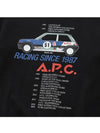 Mac Racing Car Sweatshirt Black - A.P.C. - BALAAN 4