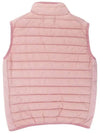 Kids Loom Woven Chambers R Nylon Down Vest Pink - STONE ISLAND - BALAAN 4