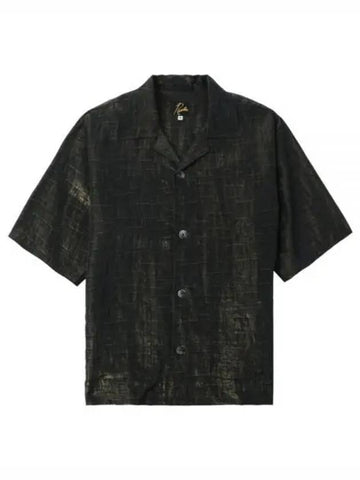 24 Cabana Shirt Black OT099 - NEEDLES - BALAAN 1