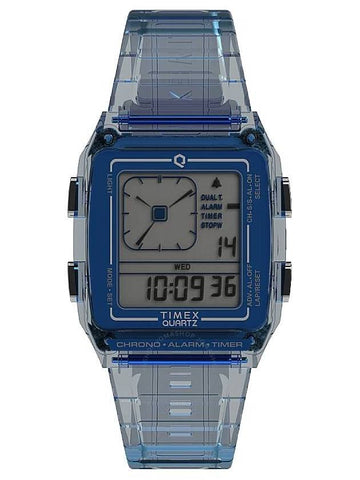 Timex Q Timex LCA Alarm Quartz Analog-Digital Resin Unisex Watch TW2W45100 - TIMEX - BALAAN 1