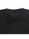 Embroidered Logo Cotton Short Sleeve T-Shirt Black - VETEMENTS - BALAAN 6