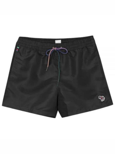 Men's Zebra Logo Swim Shorts Black - PAUL SMITH - BALAAN 2