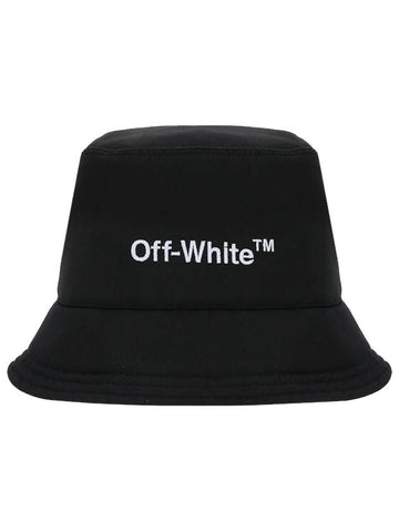 logo embroidered bucket hat - OFF WHITE - BALAAN 1