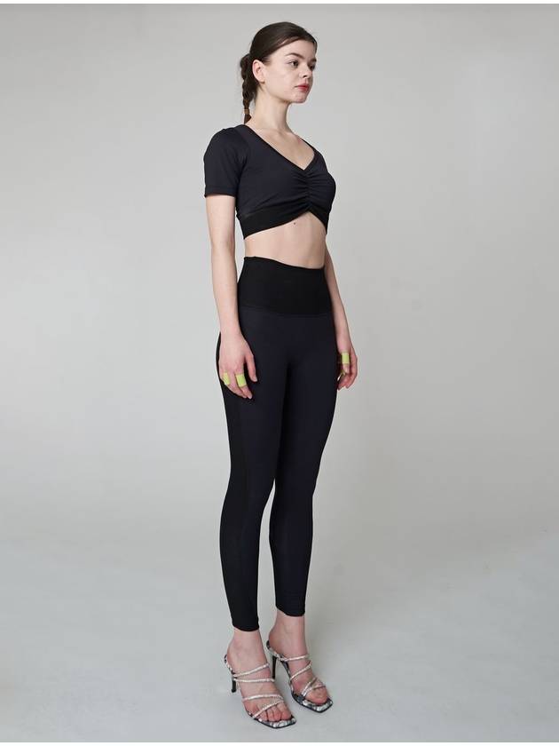 Support Tension Leggings Black - ATHPLATFORM - BALAAN 5