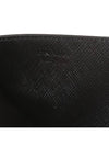 Embossed Triangle Logo Card Wallet Black - PRADA - BALAAN 6