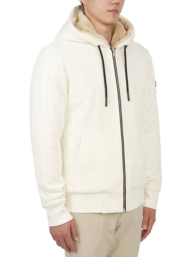 Classic Bunny Zip Up Hoodie Beige Lining White - MOOSE KNUCKLES - BALAAN 5