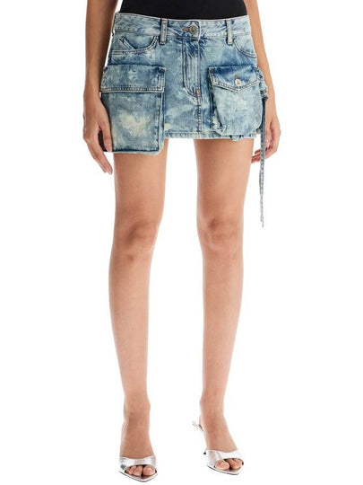 denim fay mini skirt - THE ATTICO - BALAAN 2