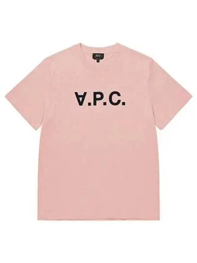 Standard Grand VPC Short Sleeve T-Shirt Pink - A.P.C. - BALAAN 2