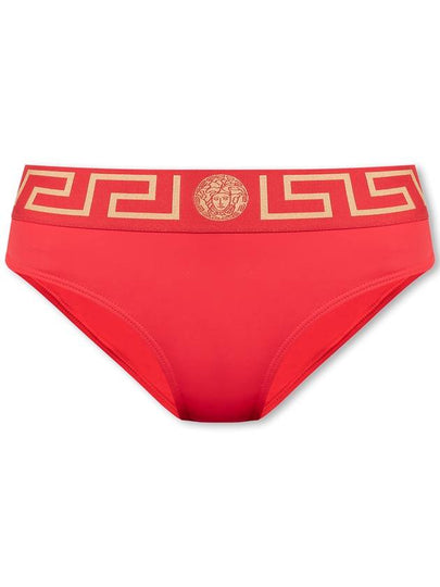 Greca Height Bikini Briefs ABD01093A232185 - VERSACE - BALAAN 2