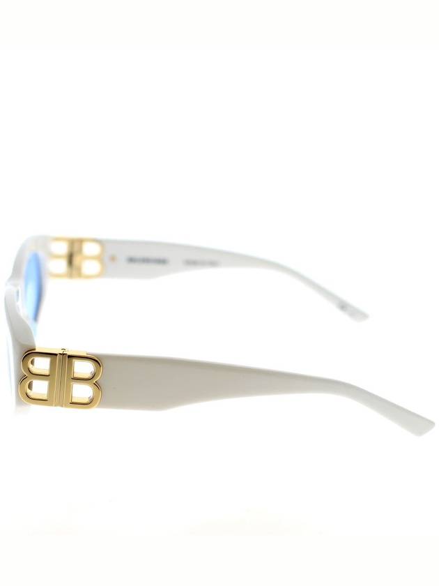 Eyewear BB0095S Dynasty D Frame Sunglasses White - BALENCIAGA - BALAAN 4