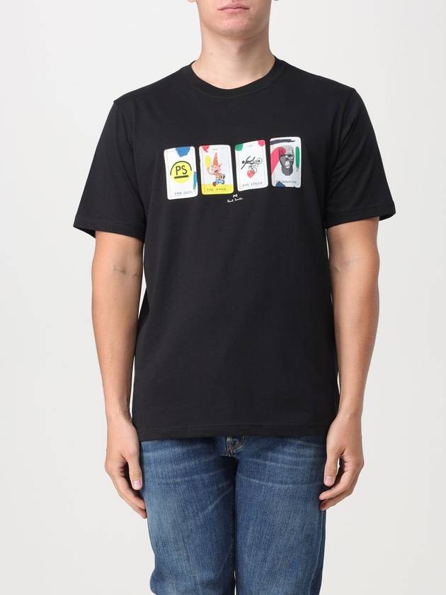 T-shirt  Tarot Cards Ps Paul Smith in cotone con stampa - PAUL SMITH - BALAAN 1