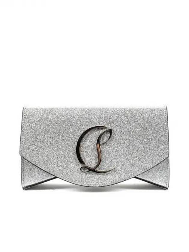 Christian Louboutin logo embellished metallic shoulder bag - CHRISTIAN LOUBOUTIN - BALAAN 1