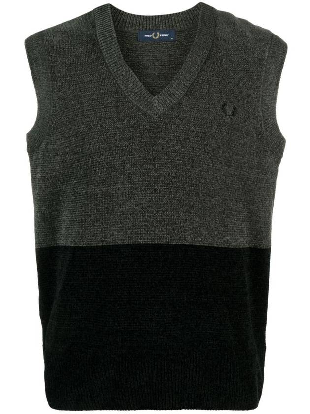 Fred Perry Fp Colorblock Chenille Tank Clothing - FRED PERRY - BALAAN 1