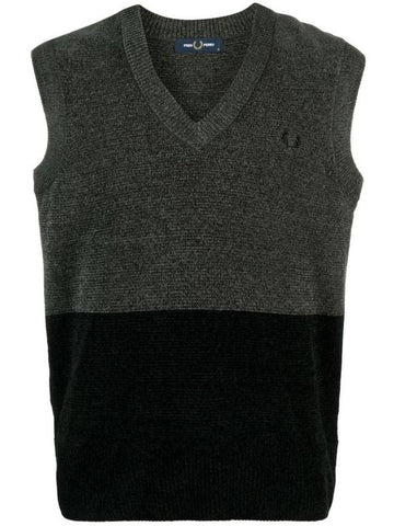 Fred Perry Fp Colorblock Chenille Tank Clothing - FRED PERRY - BALAAN 1